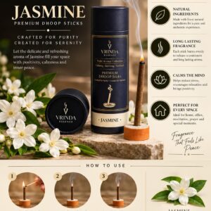 Vedic Aroma Dhoop Sticks – Jasmine