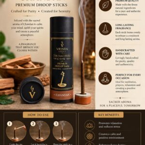 Vedic Aroma Dhoop Sticks – Chandan