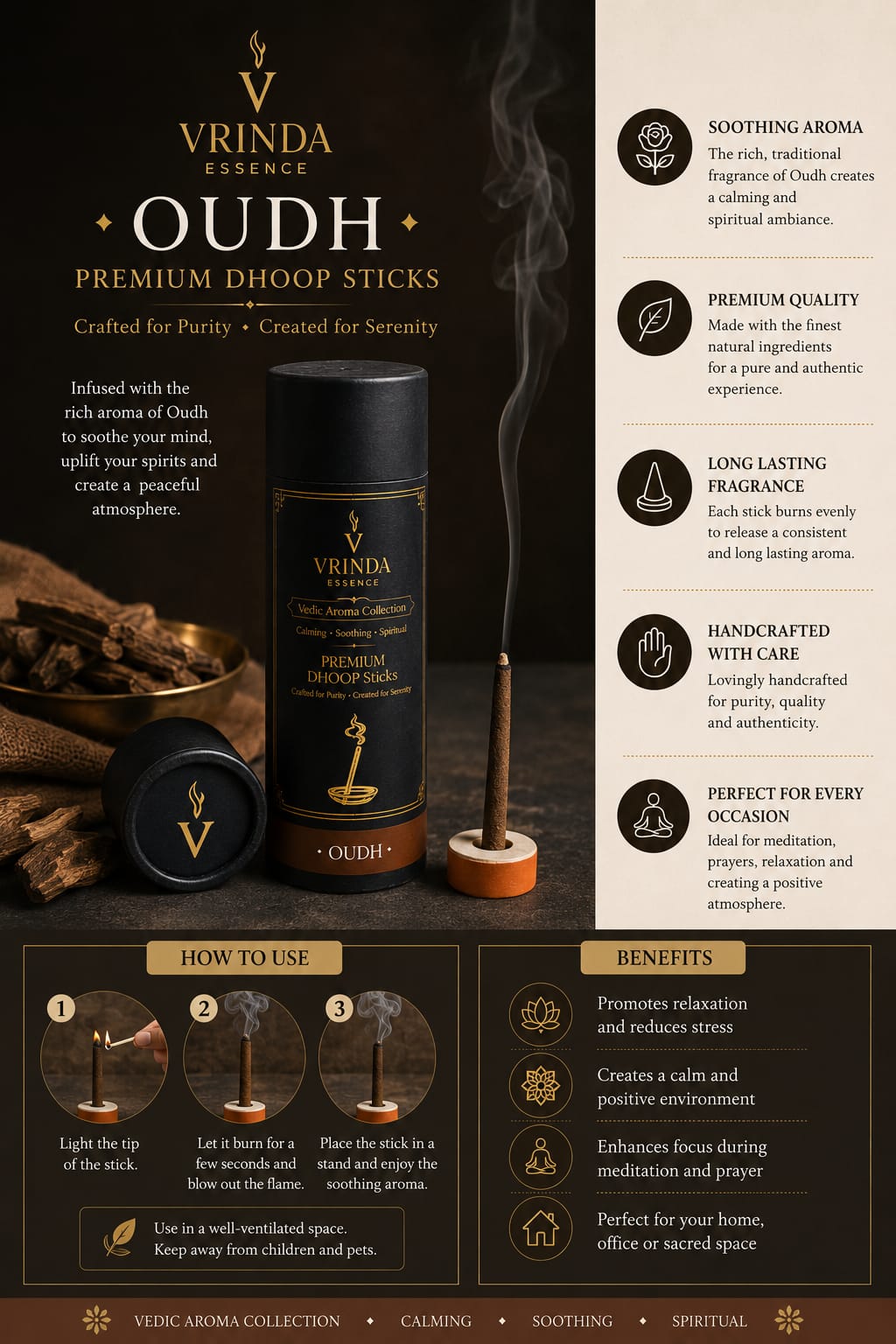 Premium Incense Sticks – Oudh